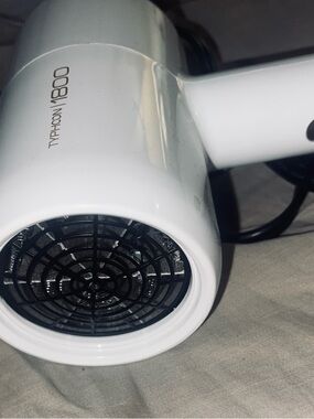 Like New Typhoon 1800 White Compact Hair Dryer